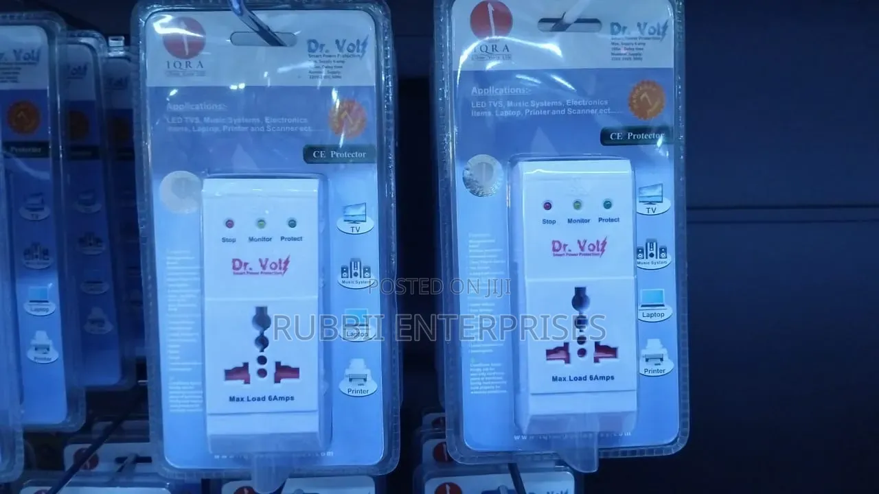 Dr. Volt Smart Power Protector for Tv and Electronics.