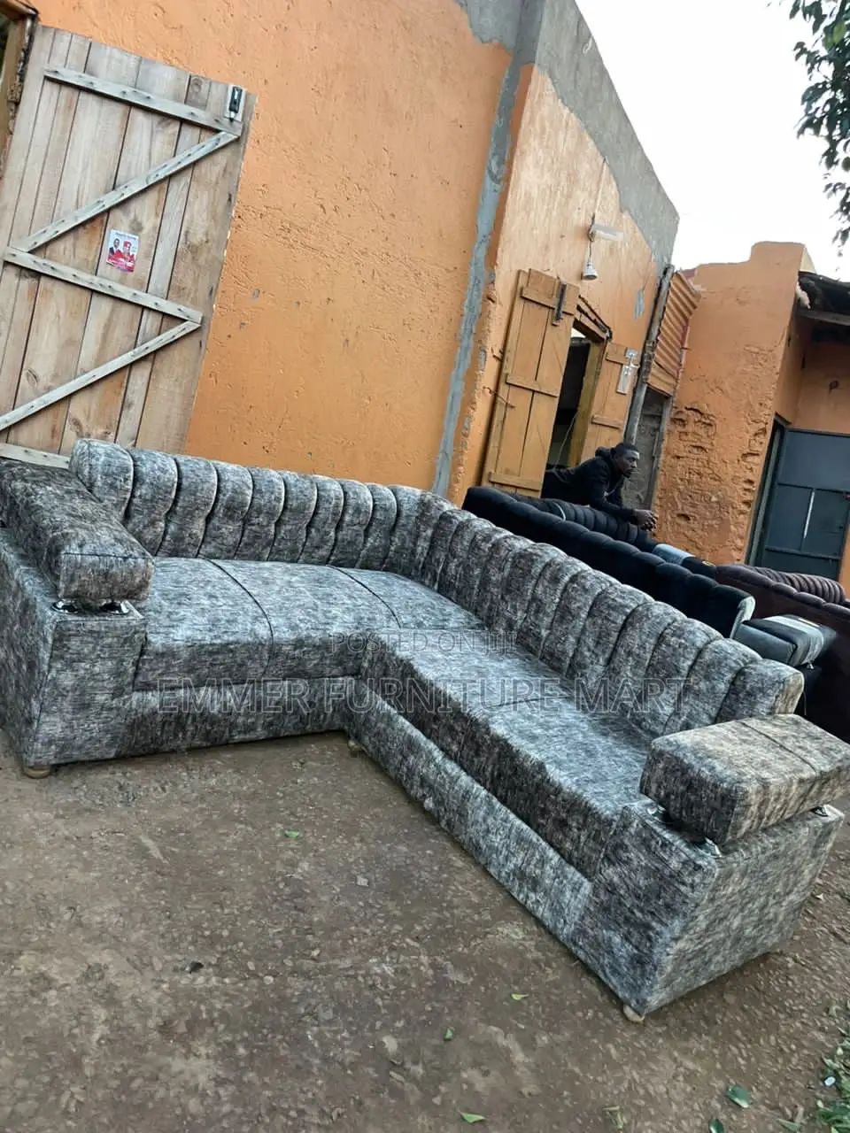 Mini L Shape Sofaset