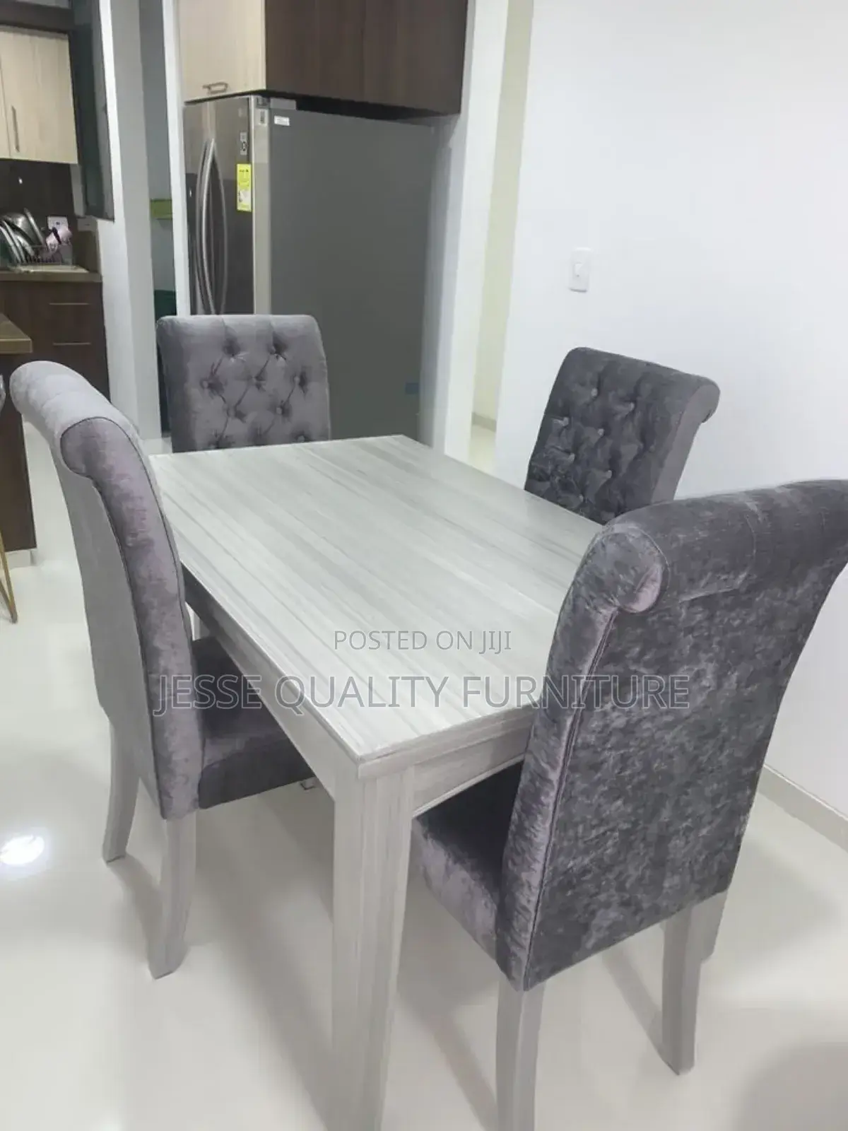 Back Turfed Grey Dining