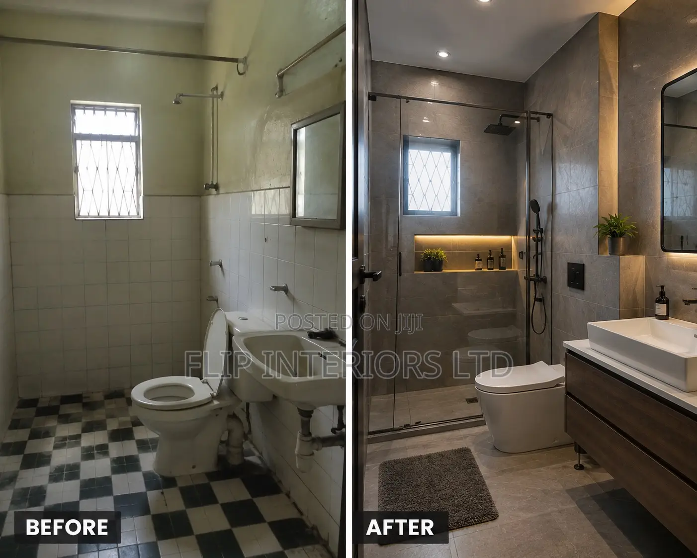 Bathroom Renovation Finishing Services
