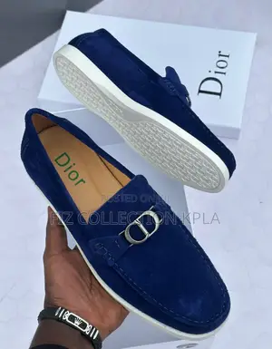 Dior Azure Suede Loafer