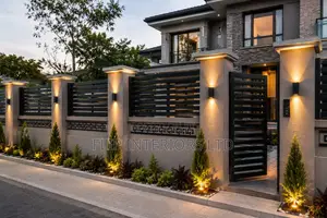 Custom Modern Fence Designs