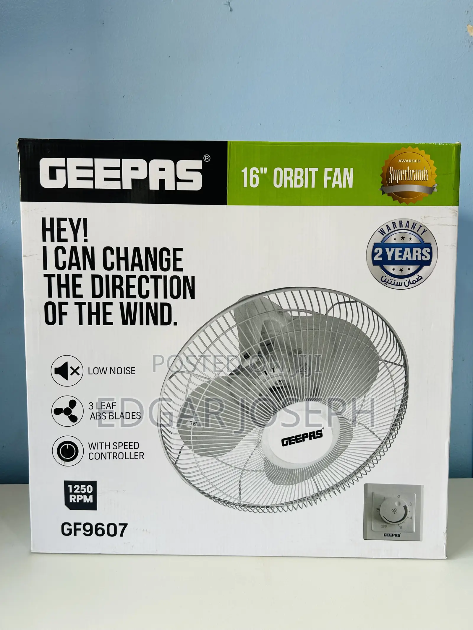 Geepas Orbit Ceiling Fan 16