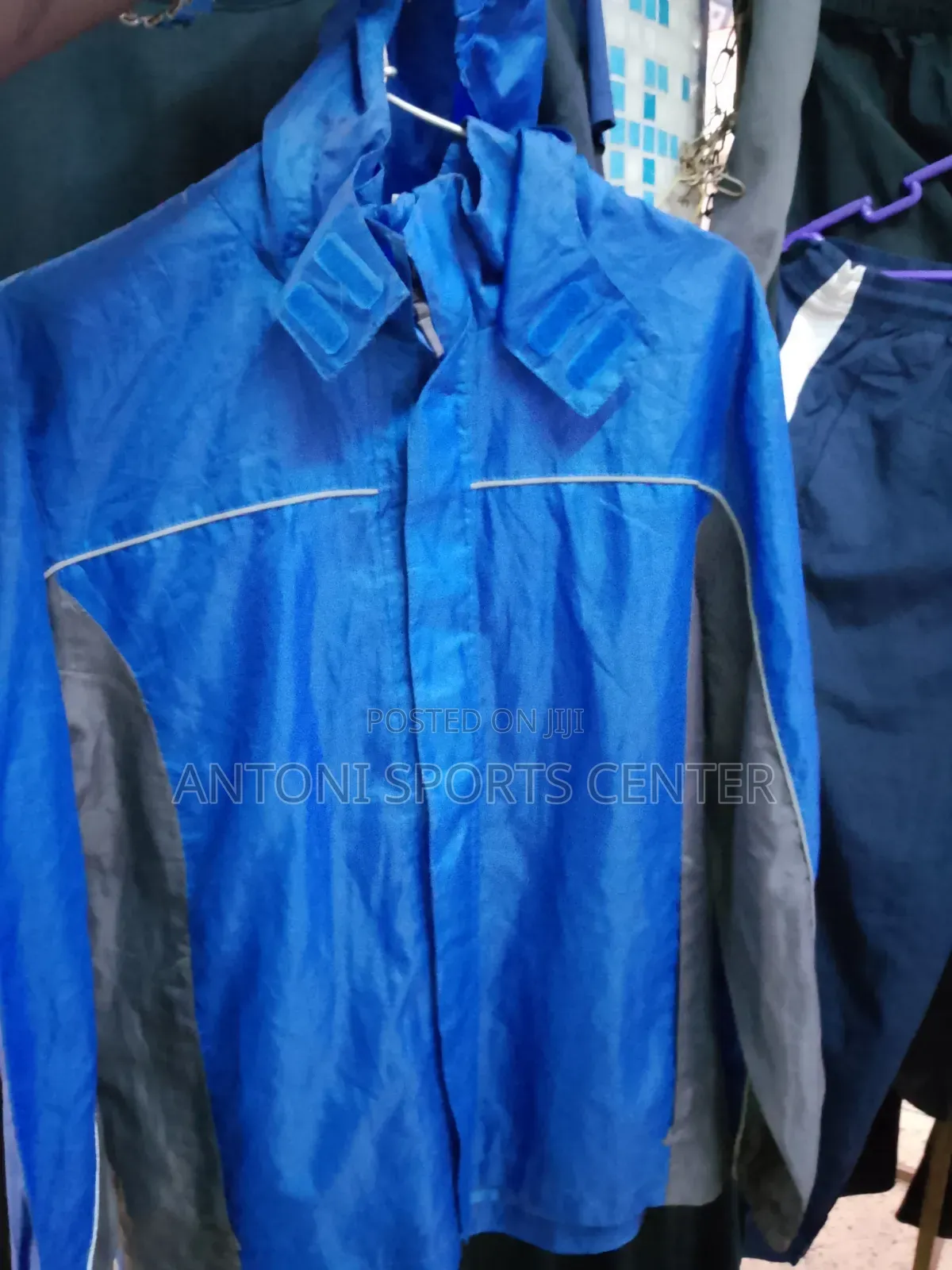 Blue Gym Jacket Color
