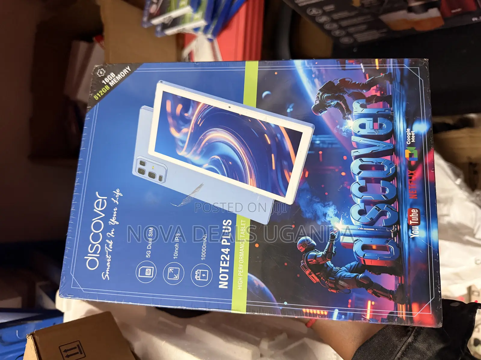 New Discover Note 24 Plus 16 GB Blue