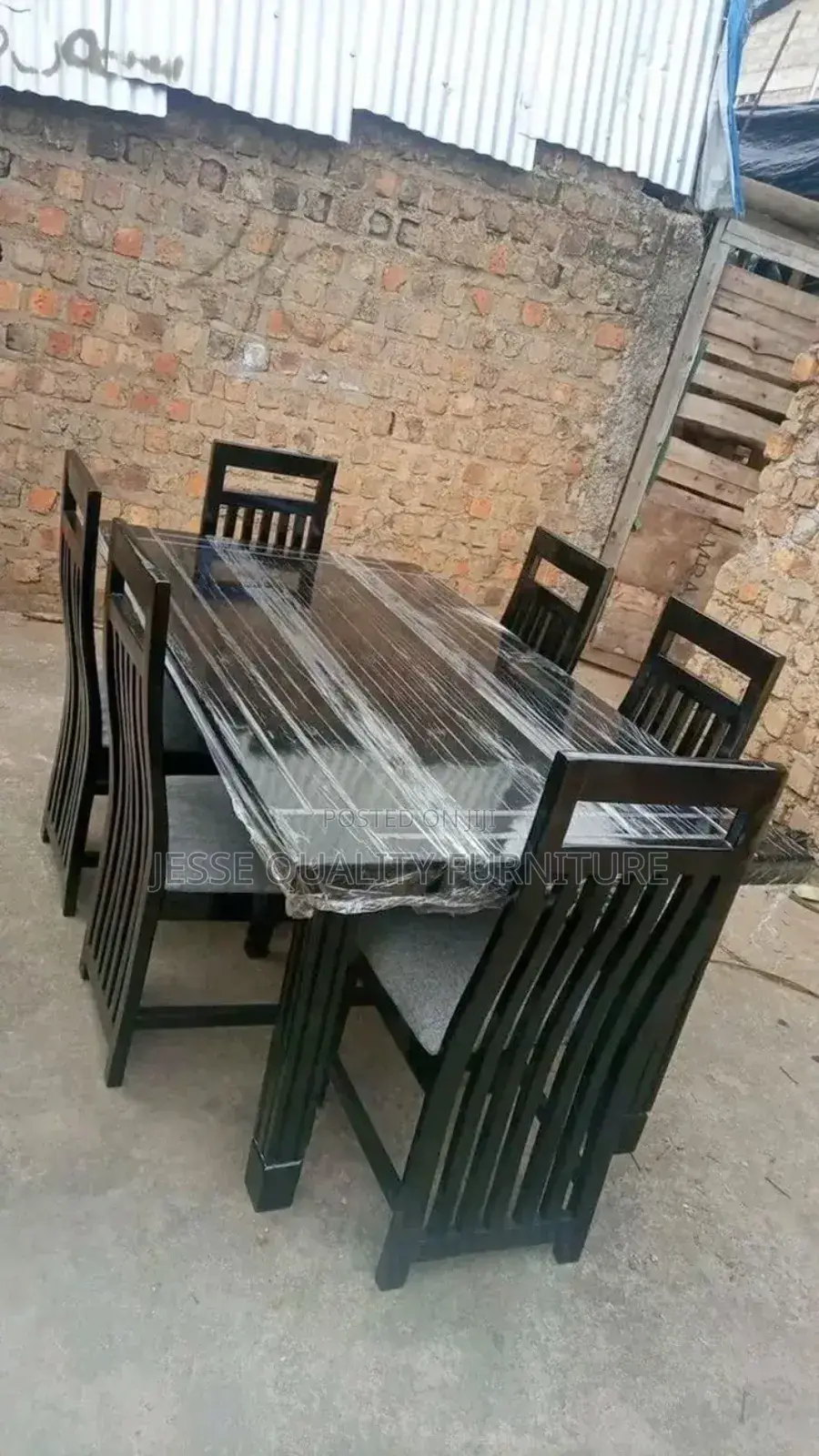 Wooden Black Dinning