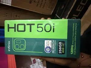 New Infinix Hot 50i 128 GB Black