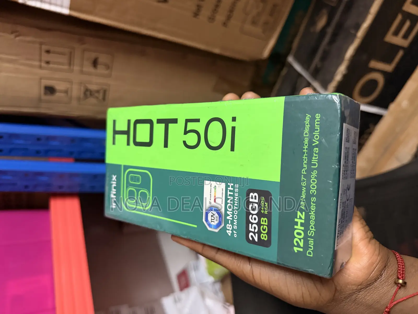 New Infinix Hot 50i 128 GB Black