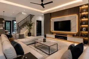 Modern Living Space Design Styling
