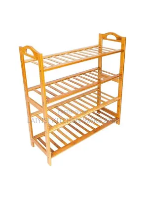 Bamboo Shoe Rack, Wooden