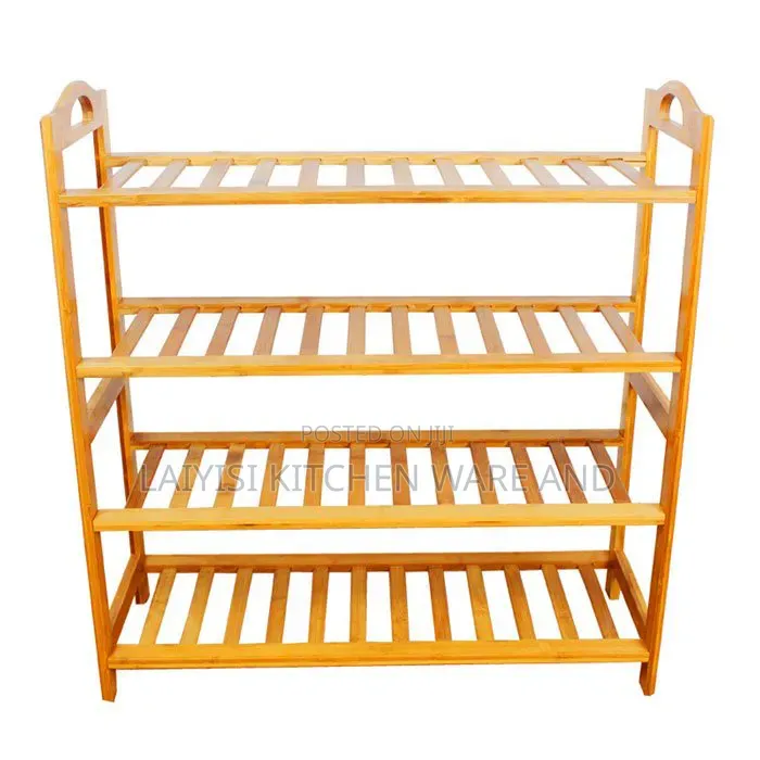 Bamboo Shoe Rack, Wooden