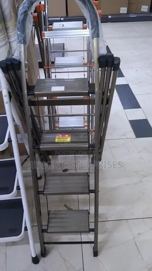 Gold Aluminium Foldable Ladder