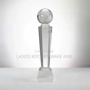 Crystal Glass Champions Award for Desktop Table Decoration Tournament