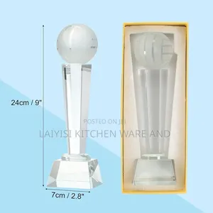 Crystal Glass Champions Award for Desktop Table Decoration Tournament