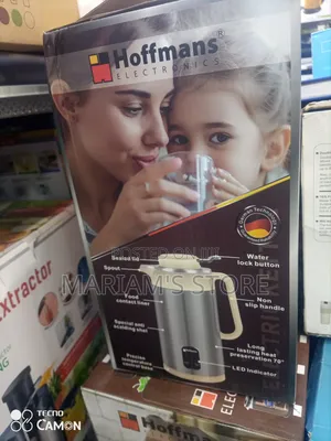 Hoffman's Electric Dual Kettle/Flask, Which Features a 2.5l Capacity,