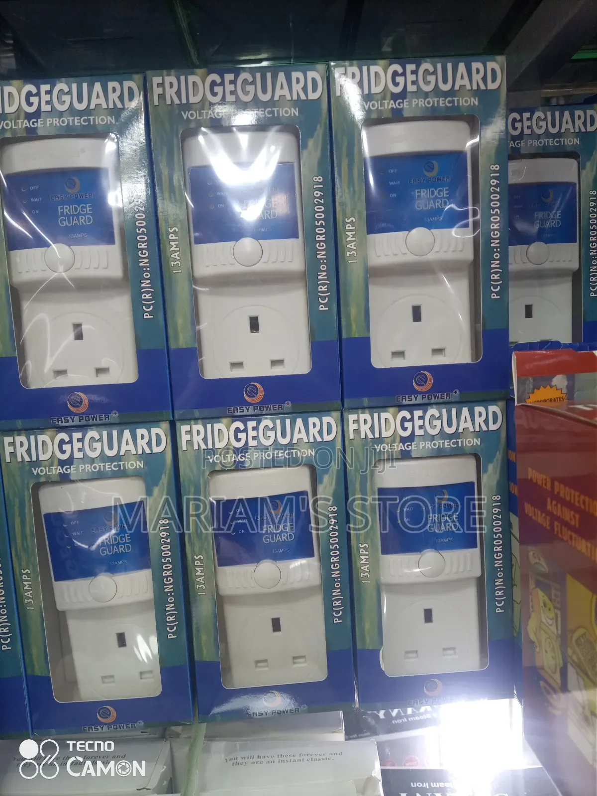 Power Fridge Guard Voltage Protectors for Appliances. []