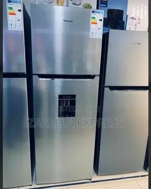 Hisense 419l Double Door Refrigerator With Dispenser