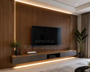 Premium Wooden Wall Panel Finishing