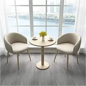 White Fabric Two Seater
