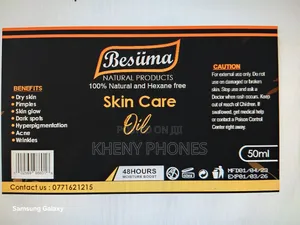 Skin Care Oil
