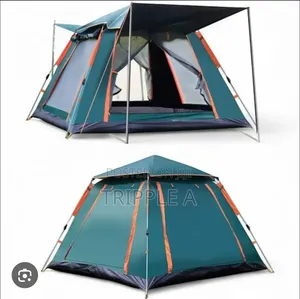4 People Heavy Duty Automatic Camping Tent