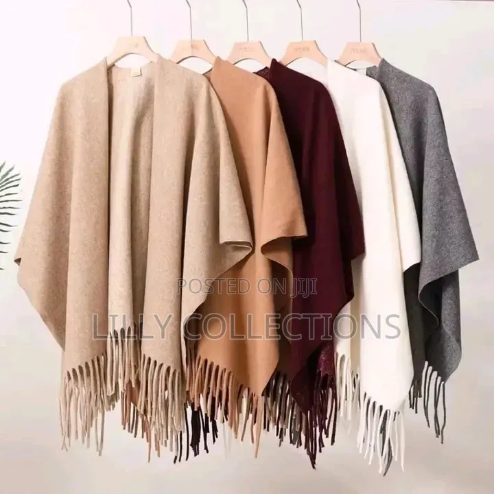 Plain Coloured Ponchos