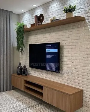 Local Tv Stands With Floating Shelves Plus Installation From 800,000/-