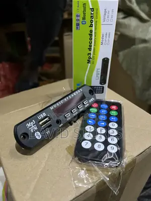 Mp3 Decode Board Lfbt1 (5v/12v) – With Bluetooth Remote Control
