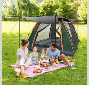 Camping Outdoor Tent for Pinic , Trips Conumes 4 People