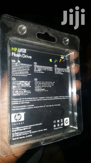 4GB HP Original Metallic Flash Drive