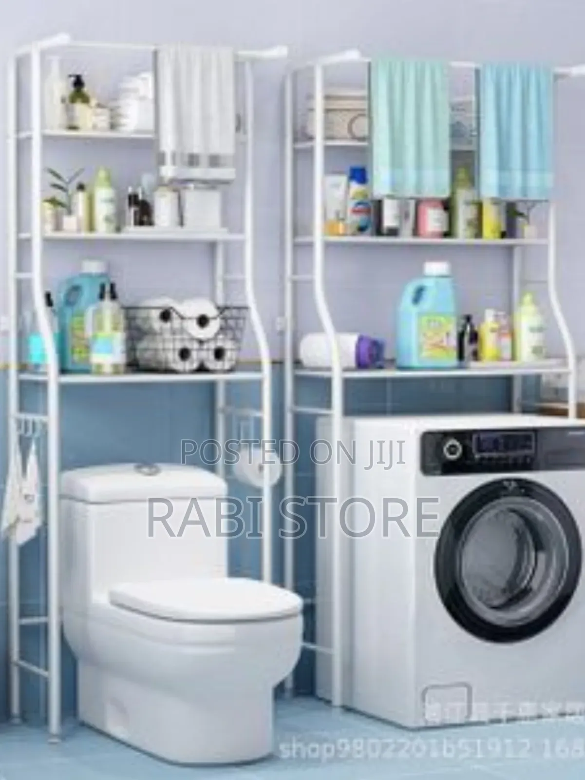 Washing Machine Rack and a Toilet Rack