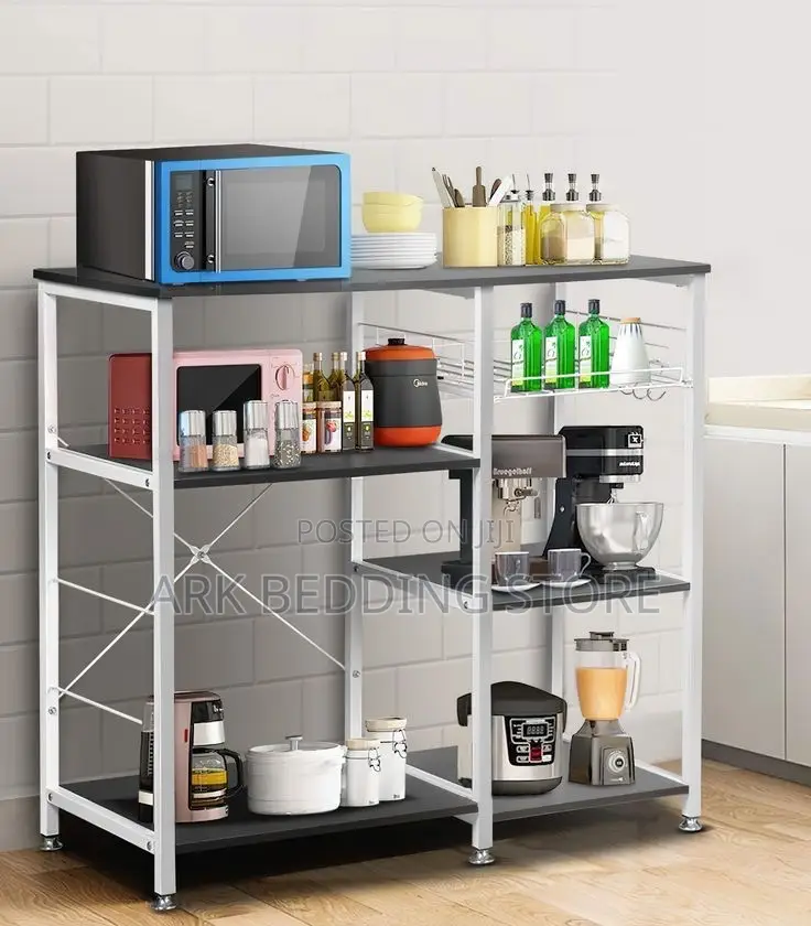 Dual-Column Shelf Trolley