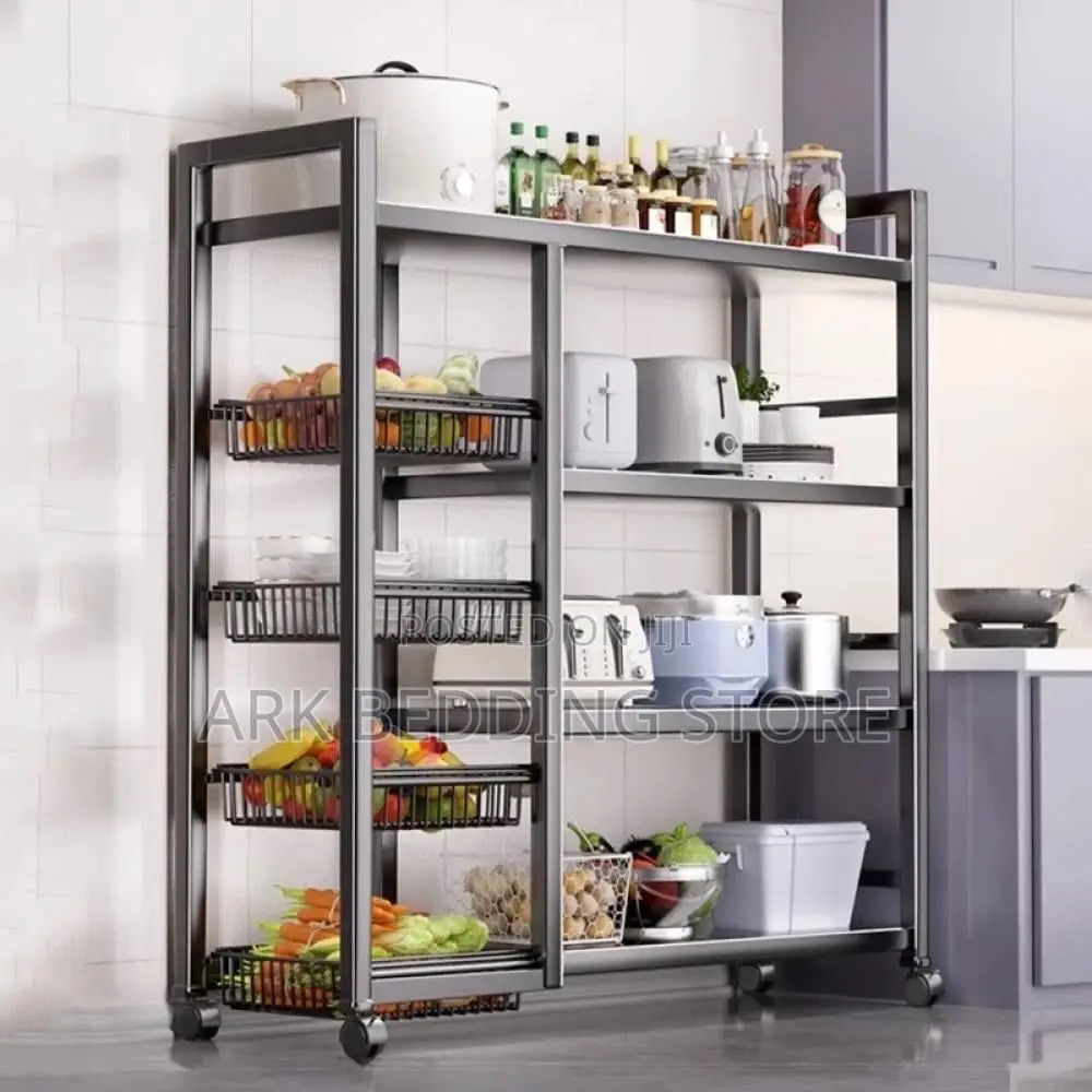 Versatile Shelf and Basket Rack