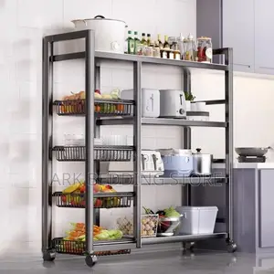 Versatile Shelf and Basket Rack
