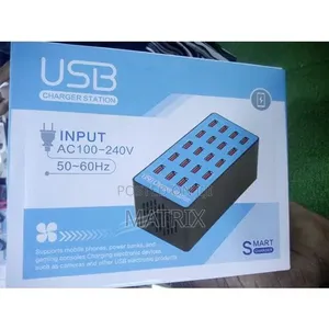 20 Port Usb Charging Station Power