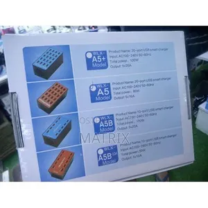 20 Port Usb Charging Station Power