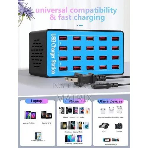 Multi-Port Usb Charging Station