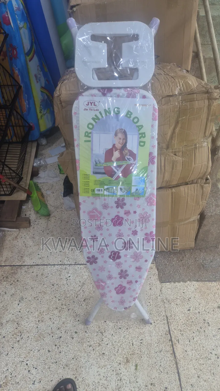 Small Ironing Board -Foldable,Heat-Resistant Cover(L90cmx W30cm)