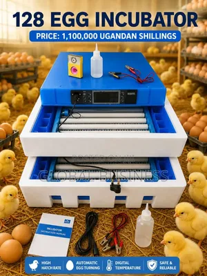 128 Automatic Imported Egg Incubator Hatchery