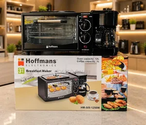 Hoffmans Electronics 3-in-1 Breakfast Maker (Model Hm-509)