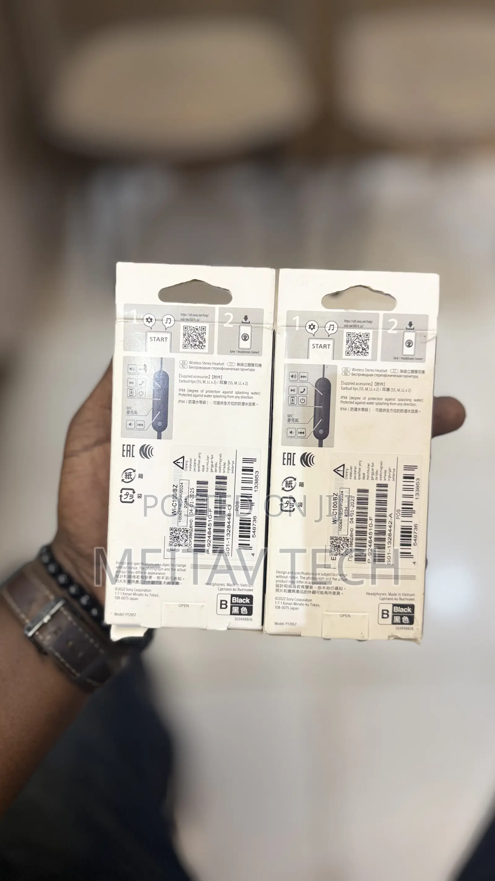 Sony Wi C100 Wireless in-Ear Bluetooth Headphones