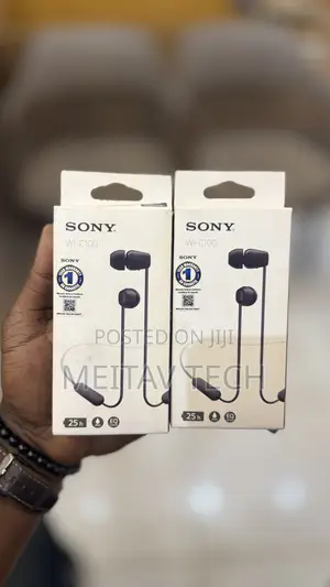 Sony Wi C100 Wireless in-Ear Bluetooth Headphones