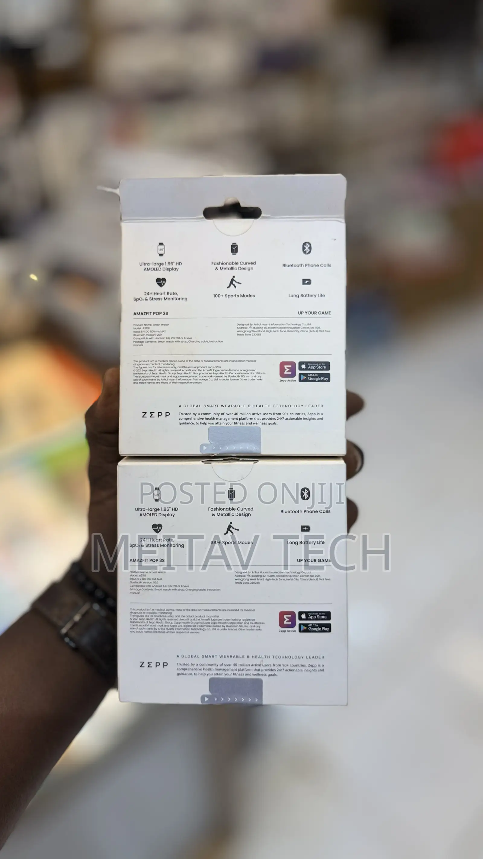 Amazfit Pop 3s Smart Watch