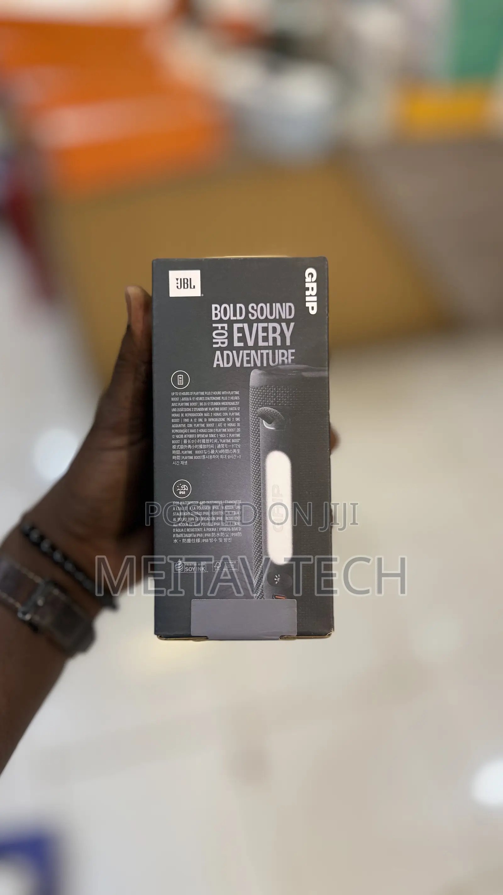 JBL Grip Compact Bluetooth Speaker