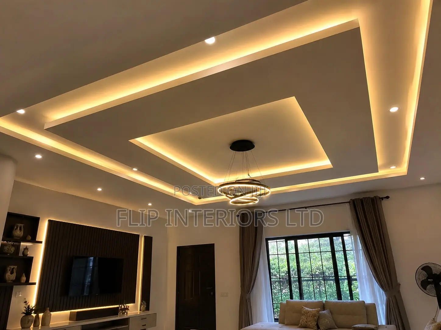 Elegant Ceiling Led Lighting Designs