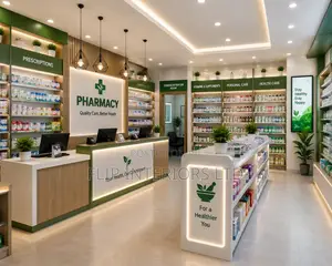 Luxury Pharmacy Interior Design Renovation Services