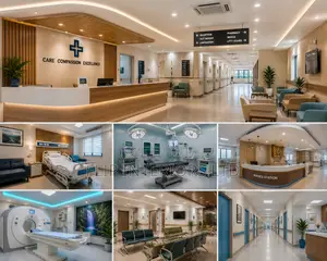Modern Hospital Interior Design Renovation Services