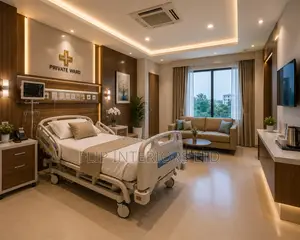 Luxury Private Hospital Ward Interior Design Setup
