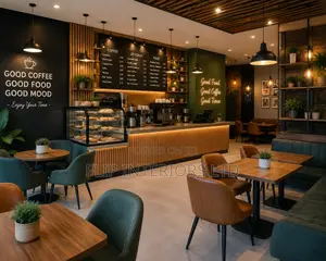 Modern Café Interior Design Renovation Services