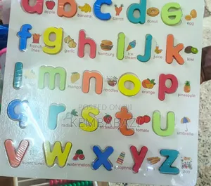 Wooden Alphabet Puzzle Board